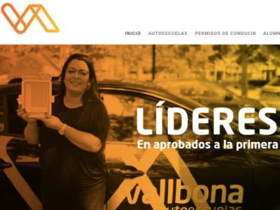 nueva web de autoescuelas en valencia